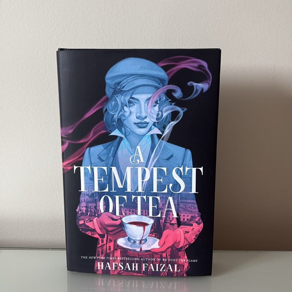 Hardcover book A tempest of tea Faizal historical fantasy mystery hardback books